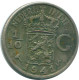 1/10 GULDEN 1941 S NETHERLANDS EAST INDIES SILVER Colonial Coin #NL13732.3.U.A - Niederländisch-Indien