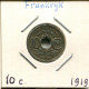 10 CENTIMES 1919 FRANKREICH FRANCE Französisch Münze #AM091.D.A - 10 Centimes