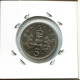 5 NEW PENCE 1975 UK GROßBRITANNIEN GREAT BRITAIN Münze #AN536.D.A - 5 Pence & 5 New Pence