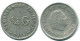 1/4 GULDEN 1956 ANTILLES NÉERLANDAISES ARGENT Colonial Pièce #NL10922.4.F.A - Niederländische Antillen