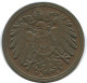1 PFENNIG 1908 A ALEMANIA Moneda GERMANY #AE604.E.A - 1 Pfennig