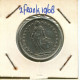 2 FRANCS 1968 B SCHWEIZ SWITZERLAND Münze #AY068.3.D.A - Other & Unclassified