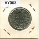 2 FRANCS 1968 B SCHWEIZ SWITZERLAND Münze #AY068.3.D.A - Andere & Zonder Classificatie