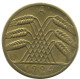 10 RENTENPFENNIG 1924 A GERMANY Coin #AD580.9.U.A - 10 Rentenpfennig & 10 Reichspfennig