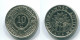 10 CENTS 1989 ANTILLAS NEERLANDESAS Nickel Colonial Moneda #S11311.E.A - Antilles Néerlandaises