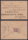 Sri Lanka Ceylon 1924? Used Cover To India, King George V - Sri Lanka (Ceilán) (1948-...)