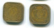 5 CENTS 1962 SURINAME Netherlands Nickel-Brass Colonial Coin #S12618.U.A - Surinam 1975 - ...