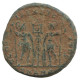 IMPEROR? GLORIA EXERCITVS TWO SOLDIERS 1.5g/16mm ROMAN Coin #ANN1477.10.U.A - Other & Unclassified