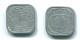 5 CENTS 1976 SURINAME Aluminium Moneda #S12532.E.A - Suriname 1975 - ...