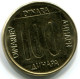 100 DINARA 1989 YOUGOSLAVIE YUGOSLAVIA UNC Pièce #W11151.F.A - Yougoslavie