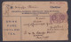 Sri Lanka Ceylon 1912 Used Cover To India, King George V, Ceylon Tea Advertisement - Sri Lanka (Ceilán) (1948-...)