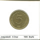 5 DINARA 1985 YUGOSLAVIA Moneda #AS612.E.A - Yugoslavia