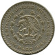 1 PESO 1962 MEXICO Moneda PLATA #AH575.5.E.A - Mexique