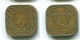 5 CENTS 1966 SURINAME Netherlands Nickel-Brass Colonial Coin #S12726.U.A - Surinam 1975 - ...