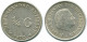 1/4 GULDEN 1970 ANTILLAS NEERLANDESAS PLATA Colonial Moneda #NL11641.4.E.A - Niederländische Antillen