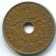 1 CENT 1939 NETHERLANDS EAST INDIES INDONESIA Bronze Colonial Coin #S10287.U.A - Indes Néerlandaises