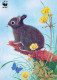 OSTERN KANINCHEN Vintage Ansichtskarte Postkarte CPSM #PBO435.A - Easter