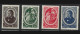Portugal Stamps 1944 "Felix Avelar Botero" Condition MH OG #640-643 - Ungebraucht
