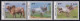 3 Diff., Breeds Of Cattle, India MNH 2000,, Farm Animal, Cow, Cond., Margnal Stains - Ungebraucht
