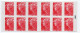 - FRANCE Carnet 12 Timbres Prioritaires Marianne De Beaujard - LA BOUTIQUE WEB DU TIMBRE - VALEUR FACIALE 17,16 € - - Modernes : 1959-...