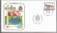 Delcampe - 80179   21  Enveloppes Des Voyages  Du  Pape  JEAN  PAUL II - Storia Postale