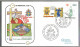 Delcampe - 80179   21  Enveloppes Des Voyages  Du  Pape  JEAN  PAUL II - Brieven En Documenten