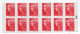 - FRANCE Carnet 12 Timbres Prioritaires Marianne De Beaujard - Les Carnets De Timbres Marianne - VALEUR FACIALE 17,16 € - Moderne : 1959-...
