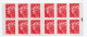 - FRANCE Carnet 12 Timbres Prioritaires Marianne De Beaujard - Les Timbres De La POLYNÉSIE... - VALEUR FACIALE 17,16 € - - Modernos : 1959-…