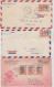 S.VIETNAM  Lot 6 Covers From VINHLONG   BACLIEU   DANANG  SAIGON  BINHTAY   CHAUDOC - Vietnam