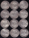 China The 12 Emperors Of The Qing Dynasty Commemorative Token Coins,King,Queen, Dragon (**) RARE SET - Andere - Azië