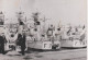 PHOTO PRESSE LA MARINE FRANCAISE AU PORT DE LA CORUNA JANVIER 1968 FORMAT 13 X 18 CMS - Boats