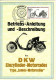 Motorrad DKW/Motorcycle - Maximumkarten (MC)