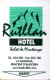 ANDORRA  KEY HOTEL       Rutllan Hotel La Massana - Hotelkarten