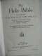 HOLY BIBLE Containing The OLD AND NEW TESTAMENT Made For THE GIDEONS - King James Version - 1957 Philadelphia - Christianismus