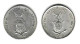 PHILIPPINES Commonwealth  50 Centavos  Femme KM 183   , Lot De 2 Monnaies1944s & 1945s   Ag.0.750  TTB/SUP - Philippinen