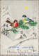 VOGEL Tier Vintage Ansichtskarte Postkarte CPSM #PBR400.DE - Vögel