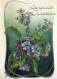 FLEURS Vintage Carte Postale CPSM #PAR283.FR - Flores