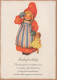Happy New Year Christmas CHILDREN Vintage Postcard CPSM #PAY216.GB - Año Nuevo