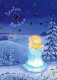 ANGELO Natale Vintage Cartolina CPSM #PBP449.IT - Angels