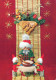 BABBO NATALE Natale Vintage Cartolina CPSM #PAK047.IT - Santa Claus