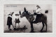 DONKEY Animals Children Vintage Antique Old CPA Postcard #PAA352.GB - Ezels