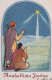 ANGELO Buon Anno Natale Vintage Cartolina CPA #PAG654.IT - Angels