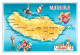 73267265 Madeira Panoramkarte Madeira - Other & Unclassified