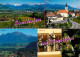 73266933 Sonthofen Oberallgaeu Panorama Alpen St Michael Kirche Wasserfall Stadt - Sonthofen