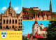 73266691 Landshut Isar Rathaus Burg Trausnitz Altstadt Kirche Landshut Isar - Landshut