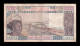 West African St. Senegal 5000 Francs 1985 Pick 708Kj Bc/Mbc F/Vf - Stati Dell'Africa Occidentale