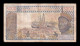 West African St. Senegal 5000 Francs 1985 Pick 708Kj Bc/Mbc F/Vf - Stati Dell'Africa Occidentale