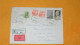 ENVELOPPE  DE 1978../ RECOMMANDE R N° 8103 50101 DUBROVNIK 1..CACHETS DUBROVNIK POUR DINANT BELGIQUE + TIMBRES X5 - Brieven En Documenten