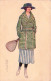 Sport - TENNIS - Illustrateur E. Colombo - Jeune Femme élégante Allant Au Tennis - 1919 - Tennis