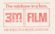 Meter Card Netherlands 1972 3M Film - The Rainbow In A Box - Leiden - Cinema